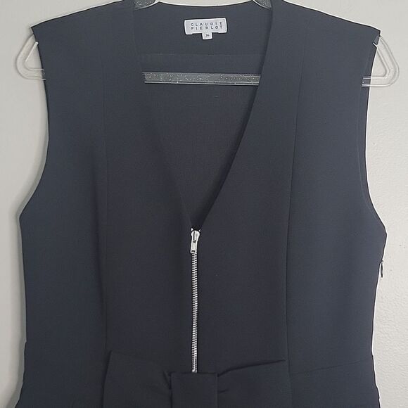 Claudie Pierlot Black Sleeveless Size 36FR/4US - Picture 7 of 10